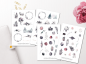 Preview: Winter Animals Sticker Set